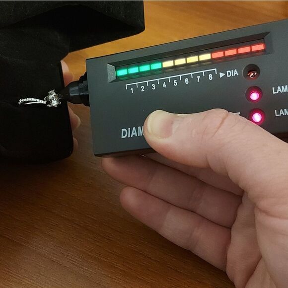 1 Carat Wave Moissanite 925 Silver Engagement - Picture 5 of 12